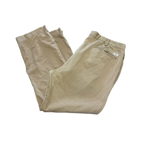 Polo Ralph Lauren Men Bedford Chino Classic Fit Pants flat khaki 40/30 40 waist - Picture 2 of 10
